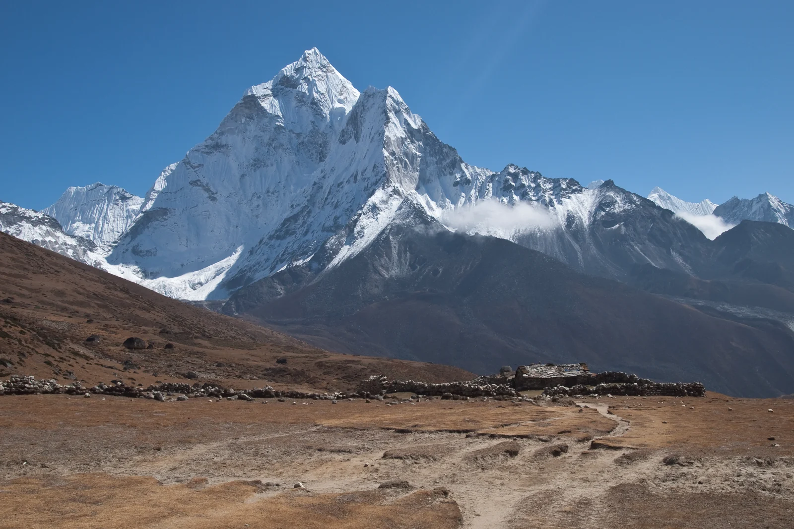 Ama Dablam from Pheriche, Nepal